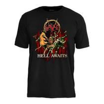 Camiseta Slayer Hell Awaits Camiseta Slayer Hell Awaits