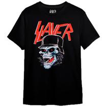 Camiseta Slayer Laughing Skull Consulado do Rock Camiseta Slayer Laughing Skull Consulado do Rock