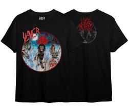 Camiseta Slayer Live Undead - TOP