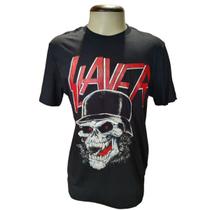 Camiseta slayer logo caveira