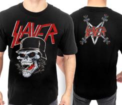 Camiseta Slayer Of0110 Consulado Do Rock Oficial Banda