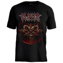 Camiseta Slayer Pentagram Skull