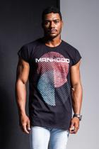 Camiseta Sleeveless Manhood Black Circle Color