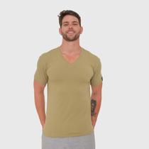 Camiseta Slim Basic Gola V Legend Camiseta Slim Basic Gola V Legend