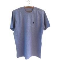 Camiseta slim cinza mescla Camiseta slim cinza mescla