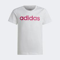 Camiseta Slim Juvenil Adidas Essentials Logo Linear Feminina