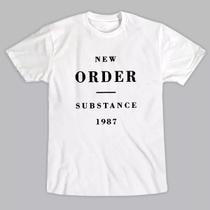 Camiseta Slim T-shirt New Order Style 1987 Moda Atemporal Camiseta Slim T-shirt New Order Style 1987 Moda Atemporal