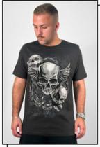 Camiseta Slim Thoux 100% Algodão Estampa Drake Masculina