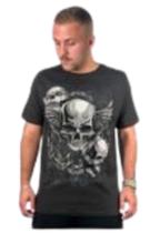Camiseta Slim Thoux 100% Algodão Estampa Drake Masculina