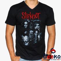 Camiseta Slipknot 100% Algodão Rock Geeko Camiseta Slipknot 100% Algodão Rock Geeko