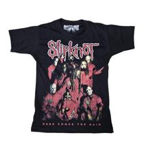 Camiseta Slipknot Blusa Banda de Rock Adulto Unissex MrSlip2