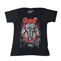 Camiseta Slipknot Blusa Infantil Banda De Rock Bo514 Camiseta Slipknot Blusa Infantil Banda De Rock Bo514