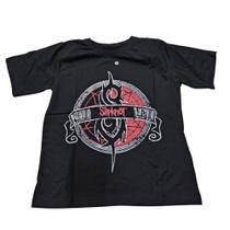 Camiseta Slipknot Blusa Infantil Banda de Rock Maj1342