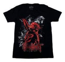 Camiseta Slipknot Corey Taylor preta rock metal numetal BO531