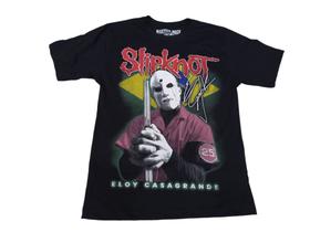 Camiseta Slipknot Eloy Casagrande Banda de Rock Knotfest MRELOY Camiseta Slipknot Eloy Casagrande Banda de Rock Knotfest MRELOY