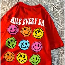 Camiseta Smile Sorria Todos Os dias Vários Sorrisos