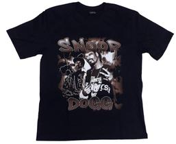 Camiseta Snoop Dogg Preta Rapper Rap Rapper Hip Hop Blusa Adulto Unissex Hcd644 BM