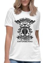 Camiseta somente as melhores se tornam enfermeiras camisa