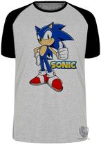 Camiseta Sonic II Blusa Plus Size extra grande adulto ou infantil Camiseta Sonic II Blusa Plus Size extra grande adulto ou infantil