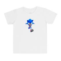 Camiseta Sonic personagens camisa Infantil e adulto filmes