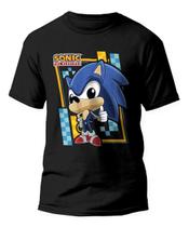 Camiseta Sonic The Hedgehog Camisa Jogo Gamer 100% Algodão