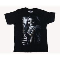 Camiseta Sons of Anarchy Caveira da Morte Ceifeiro Boss MR289