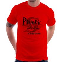 Camiseta Sou de Peixes - Foca na Moda