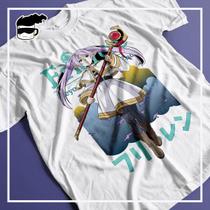 Camiseta Sousou no Frieren Unissex Camisa Anime Camiseta Sousou no Frieren Unissex Camisa Anime
