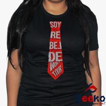 Camiseta Soy Rebelde Tour 100% Algodão - RBD - Geeko