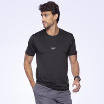 Camiseta Speedo Basic Stretch Masculina Preto