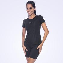 Camiseta Speedo Interlock Basic Feminina Preto