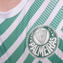 Camiseta SPR Palmeiras Screen Masculino - Branco e Verde