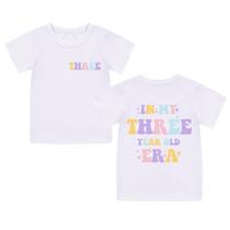 Camiseta Sptuoiy Toddler Girl My Three Years Old Era 3 Years