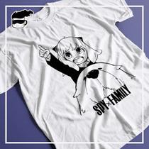 Camiseta Spy Family Anya e Bond Unissex Anime Camiseta Spy Family Anya e Bond Unissex Anime