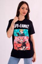 Camiseta Spy x Family Personagens Camiseta Spy x Family Personagens