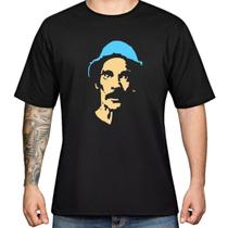 Camiseta Sr Madruga Camisa 100% Algodão Manga Curta Preta Masculina T-shirt - Florêncios