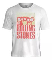 Camiseta Stamp Rolling Stones