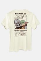 Camiseta Star Wars Baby Yoda E Din Djarin