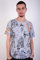Camiseta Star Wars Movie Droids Plans Camiseta Star Wars Movie Droids Plans