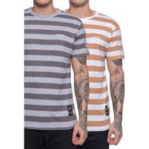 Camiseta Starter Bipack Strip Conforto Durabilidade Masculina