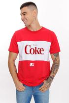 Camiseta Starter Especial Collab Coca Cola Cut Coke Vermelha