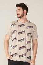 Camiseta Starter Estampada Black Label Look For The Star Bege