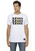 Camiseta Starter Estampada Collab Cemporcento Skate Branca