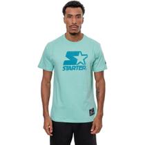 Camiseta Starter Estampada Masculina Algodão Verde Esporte
