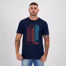 Camiseta Starter Masculina Estampada Azul