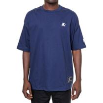 Camiseta Starter Oversize Azul Conforto Streetwear Masculina
