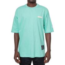 Camiseta Starter Oversize Masculina Verde 100% Algodão