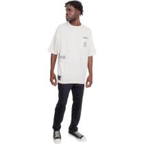 Camiseta Starter Oversized Masculina Off White Conforto e Estilo Camiseta Starter Oversized Masculina Off White Conforto e Estilo