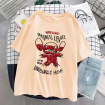 Camiseta Stitch Bad Good Unissex Aesthetic