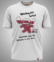 Camiseta Stitch Badness Level Lilo e Stitch - Nível de Malcriação 444
